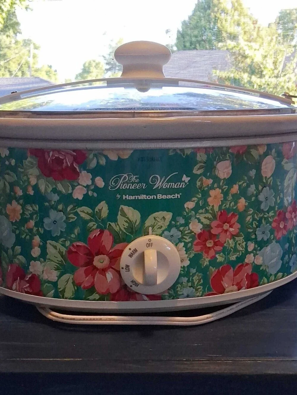 The Pioneer Woman 7-Quart Slow Cooker – Vintage Floral by Hamilton Beach